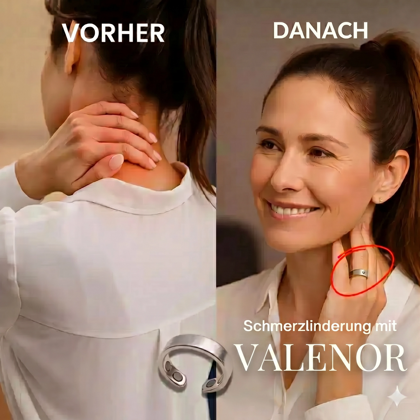Valenor™ • Magnetring zum Abnehmen