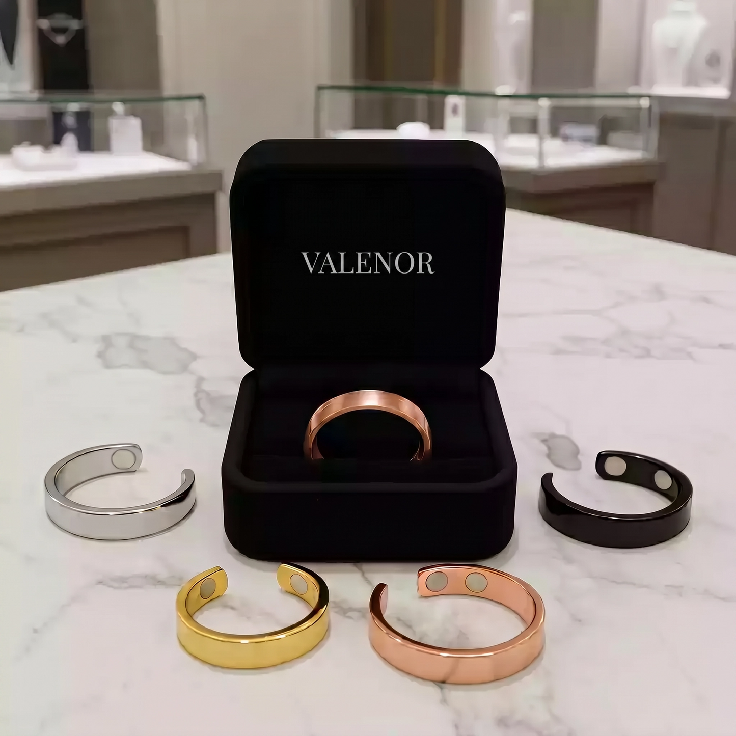 Valenor™ • Magnetring zum Abnehmen